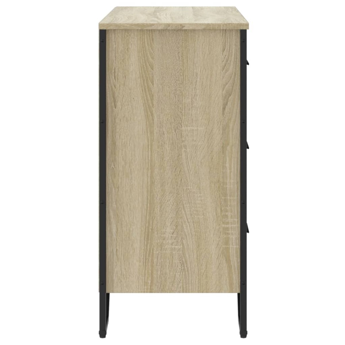 vidaXL Συρταριέρα Sonoma Δρυς 91x35,5x74,5 εκ. από Επεξεργ. Ξύλο