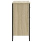 vidaXL Συρταριέρα Sonoma Δρυς 91x35,5x74,5 εκ. από Επεξεργ. Ξύλο