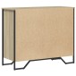 vidaXL Συρταριέρα Sonoma Δρυς 91x35,5x74,5 εκ. από Επεξεργ. Ξύλο