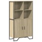 vidaXL Ντουλάπι Sonoma Δρυς 79,5x35,5x137,5 εκ. Επεξεργασμένο Ξύλο