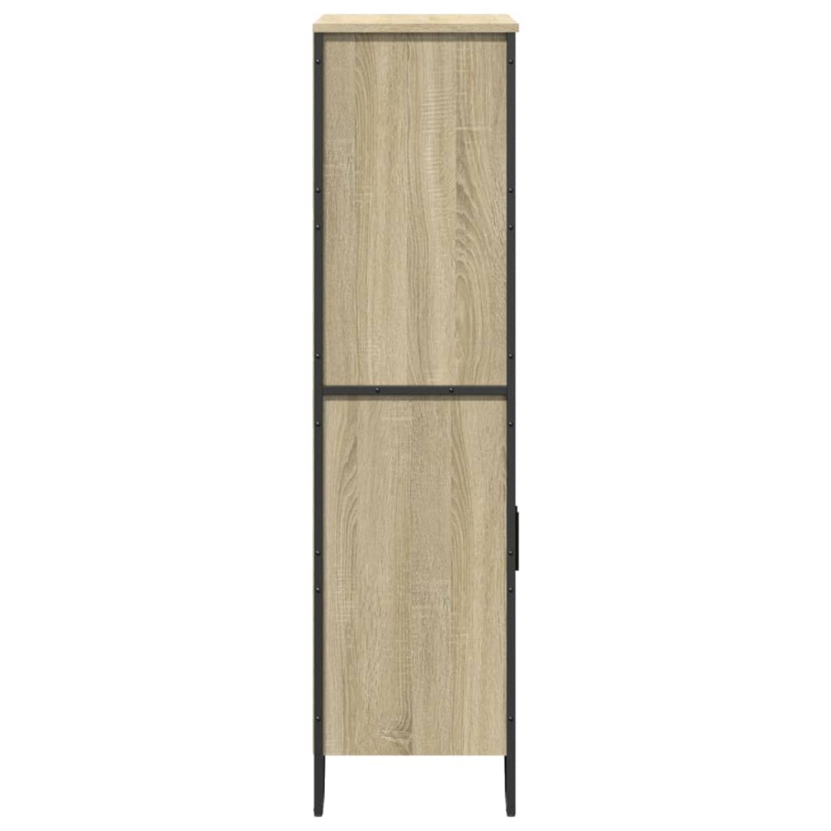 vidaXL Ντουλάπι Sonoma Δρυς 79,5x35,5x137,5 εκ. Επεξεργασμένο Ξύλο