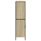 vidaXL Ντουλάπι Sonoma Δρυς 79,5x35,5x137,5 εκ. Επεξεργασμένο Ξύλο