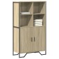 vidaXL Ντουλάπι Sonoma Δρυς 79,5x35,5x137,5 εκ. Επεξεργασμένο Ξύλο