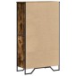vidaXL Ντουλάπι Καπνιστή Δρυς 79,5x35,5x137,5 εκ. Επεξεργασμένο Ξύλο