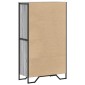 vidaXL Ντουλάπι Γκρι Sonoma 79,5x35,5x137,5 εκ. Επεξεργασμένο Ξύλο