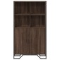 vidaXL Ντουλάπι Καφέ Δρυς 79,5x35,5x137,5 εκ. Επεξεργασμένο Ξύλο