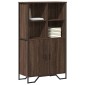 vidaXL Ντουλάπι Καφέ Δρυς 79,5x35,5x137,5 εκ. Επεξεργασμένο Ξύλο