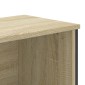 vidaXL Βιβλιοθήκη Χρώμα Sonoma Δρυς 80x31x169 εκ. Επεξεργασμένο Ξύλο