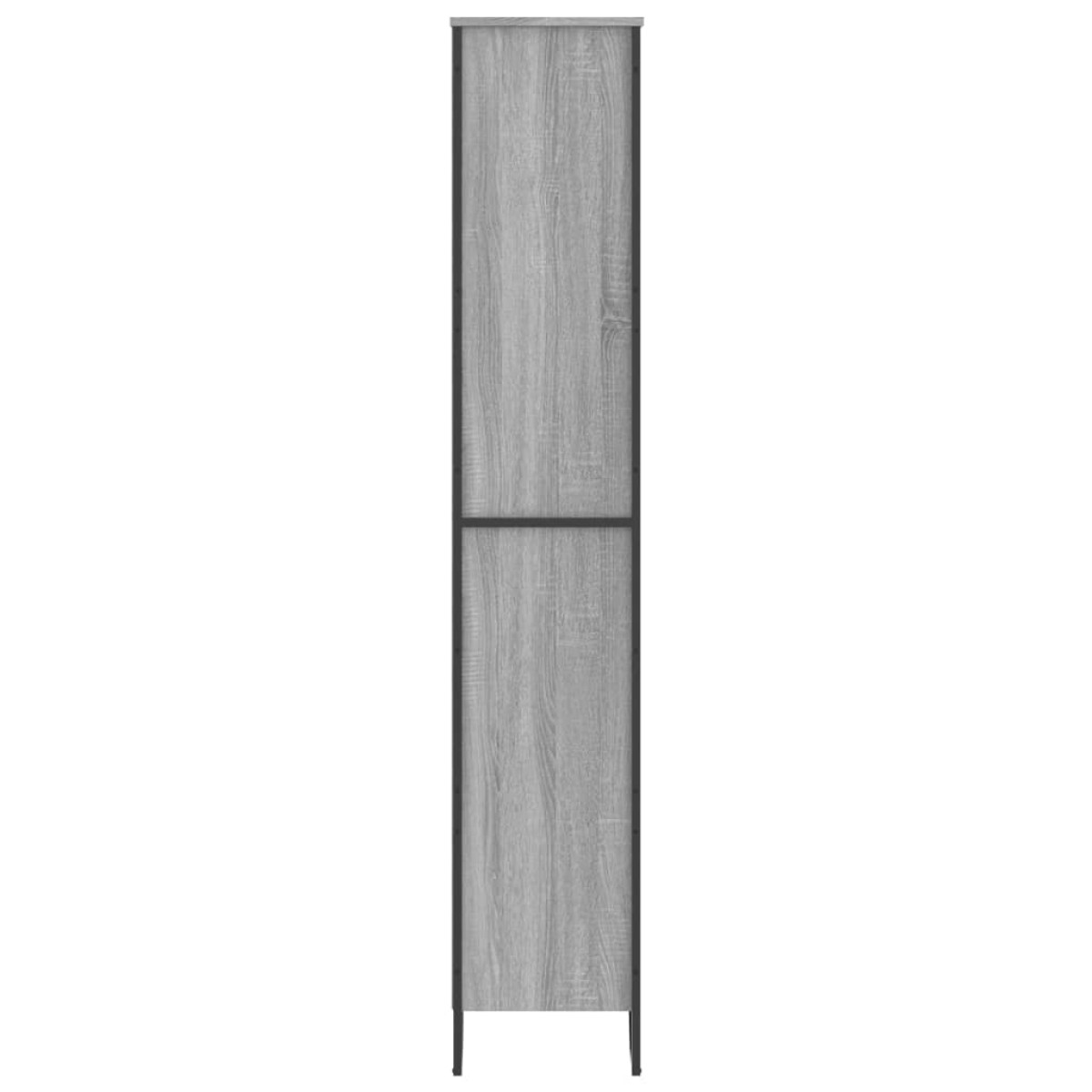 vidaXL Βιβλιοθήκη Γκρι Sonoma 80x31x169 εκ. από Επεξεργασμένο Ξύλο