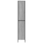 vidaXL Βιβλιοθήκη Γκρι Sonoma 80x31x169 εκ. από Επεξεργασμένο Ξύλο