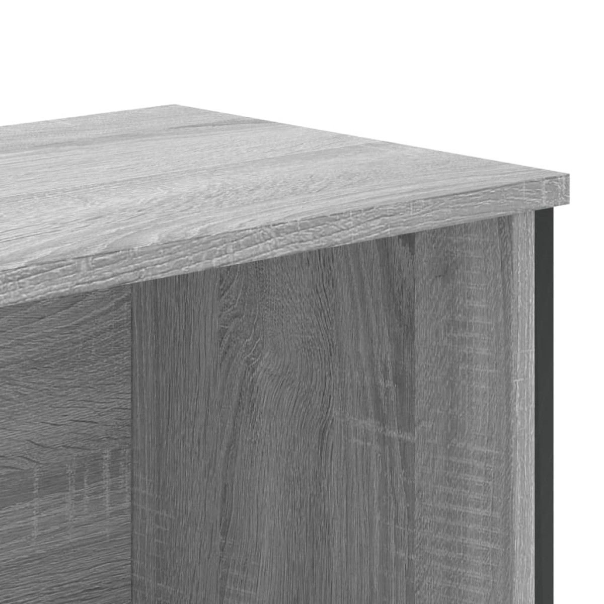 vidaXL Βιβλιοθήκη Γκρι Sonoma 80x31x169 εκ. από Επεξεργασμένο Ξύλο