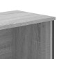 vidaXL Βιβλιοθήκη Γκρι Sonoma 80x31x169 εκ. από Επεξεργασμένο Ξύλο