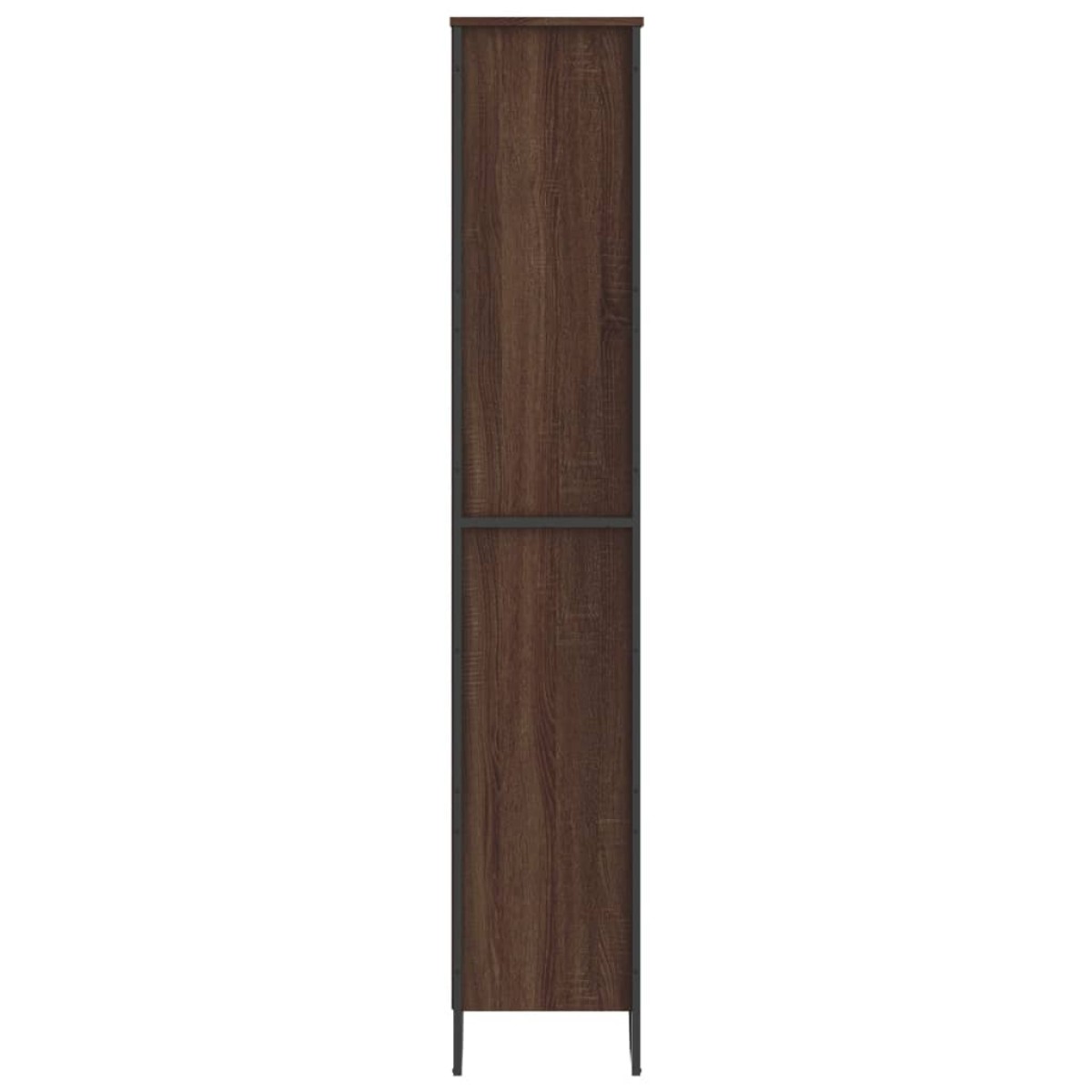 vidaXL Βιβλιοθήκη Καφέ Δρυς 80x31x169 εκ. από Επεξεργασμένο Ξύλο