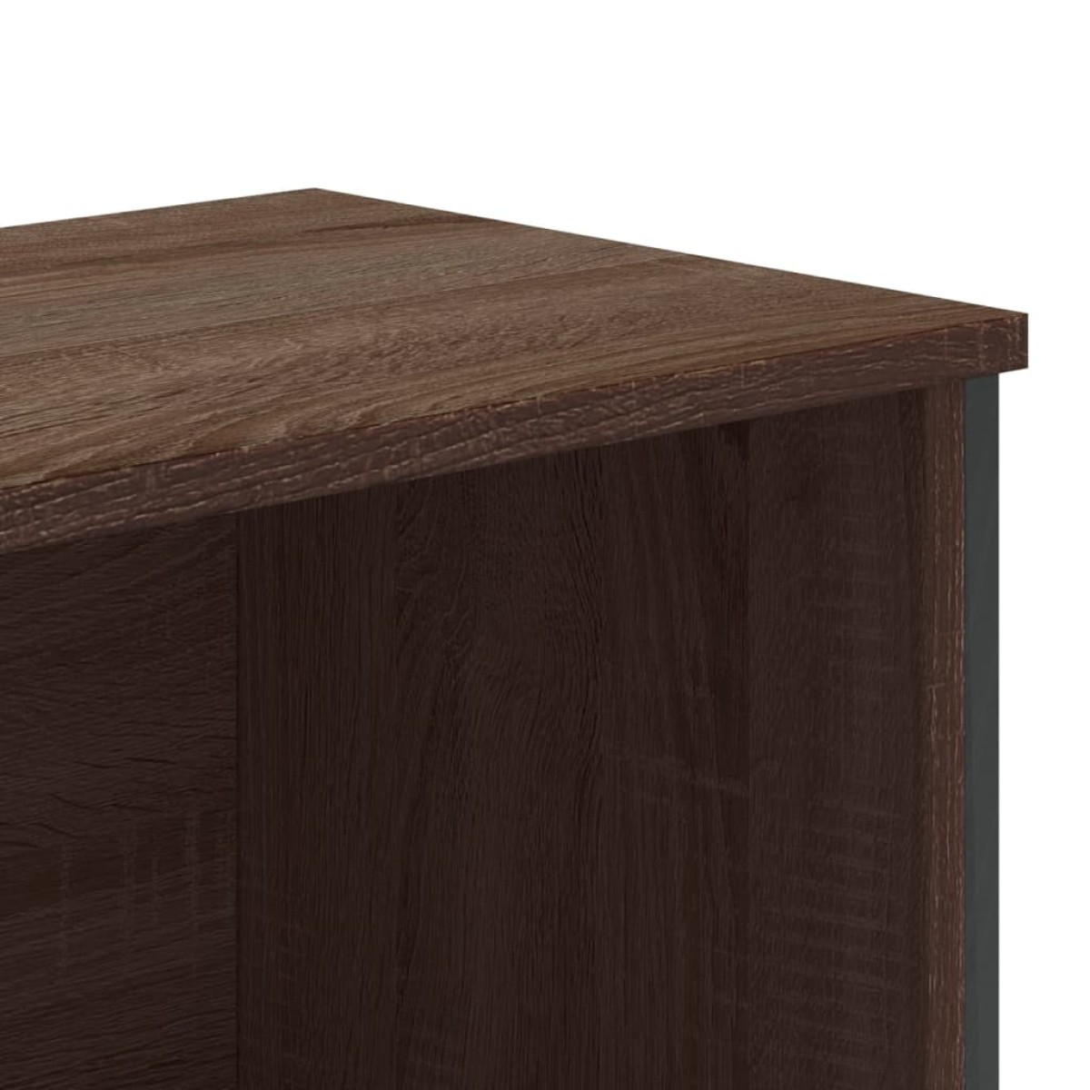 vidaXL Βιβλιοθήκη Καφέ Δρυς 80x31x169 εκ. από Επεξεργασμένο Ξύλο