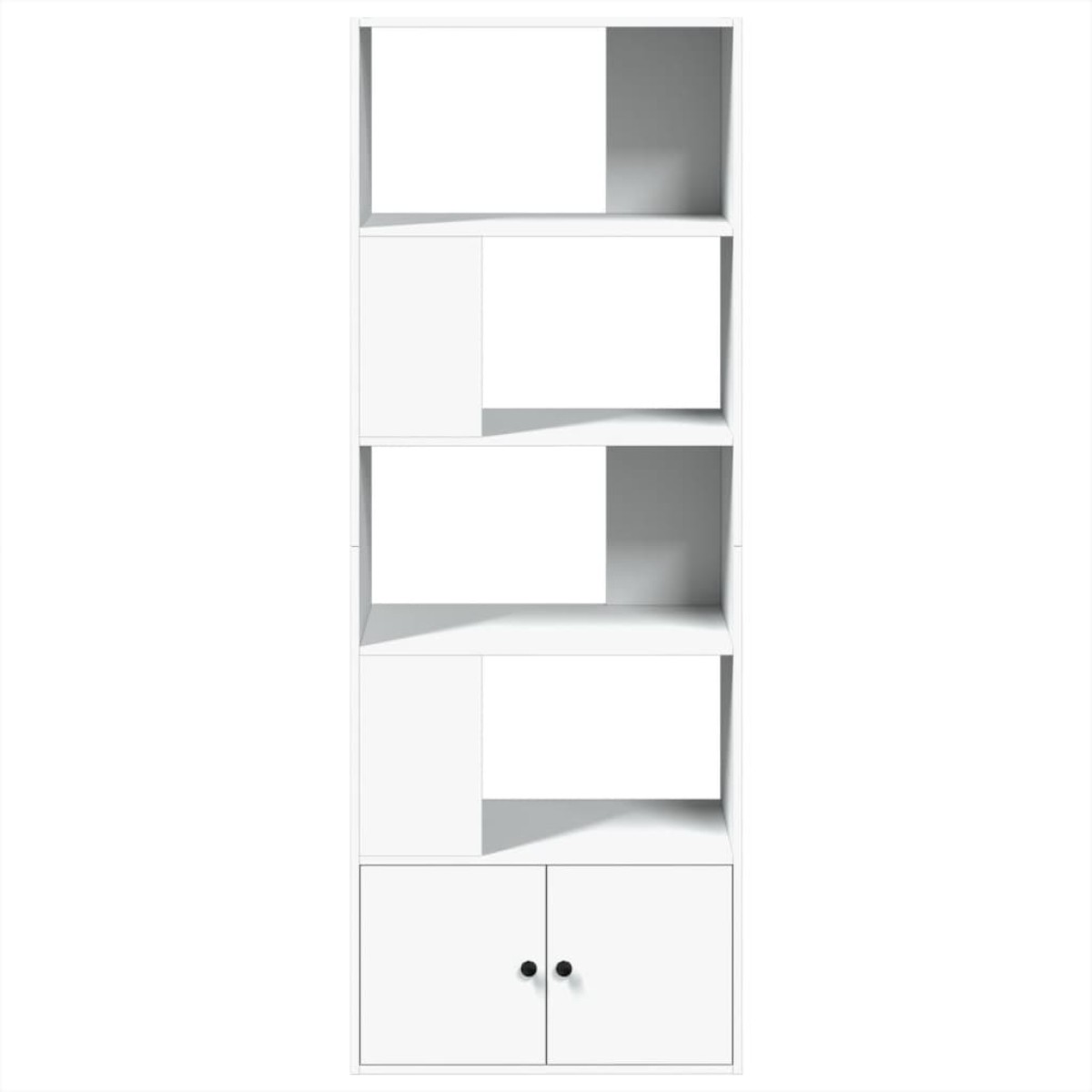 vidaXL Βιβλιοθήκη Λευκή 70x36x189 εκ. από Επεξεργασμένο Ξύλο