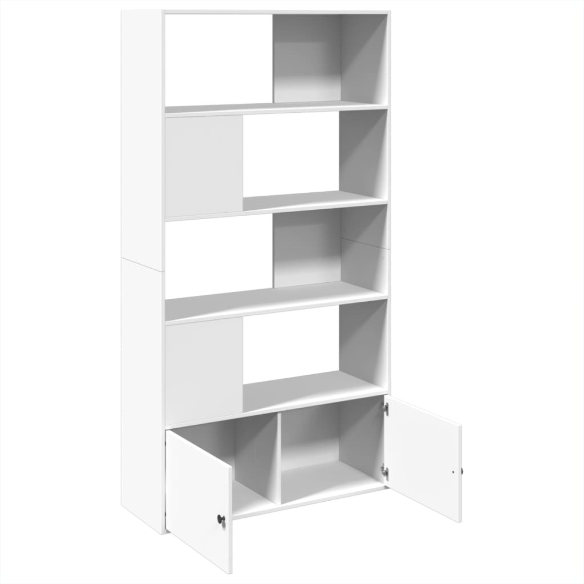 vidaXL Βιβλιοθήκη Λευκή 100x36x189 εκ. από Επεξεργασμένο Ξύλο