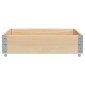 vidaXL Ζαρντινιέρα Κήπου Κήπου 120 x 80 εκ. από Μασίφ Ξύλο Πεύκου