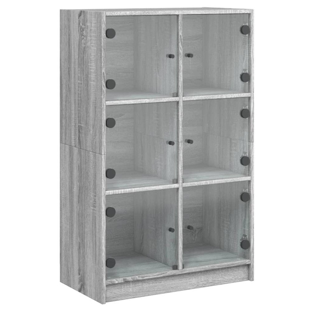 vidaXL Ντουλάπι με Πόρτες 68x37x109 εκ. από Επεξεργασμένο Ξύλο