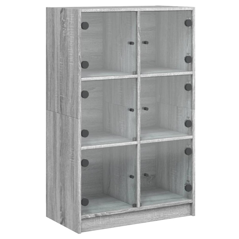 vidaXL Ντουλάπι με Πόρτες 68x37x109 εκ. από Επεξεργασμένο Ξύλο