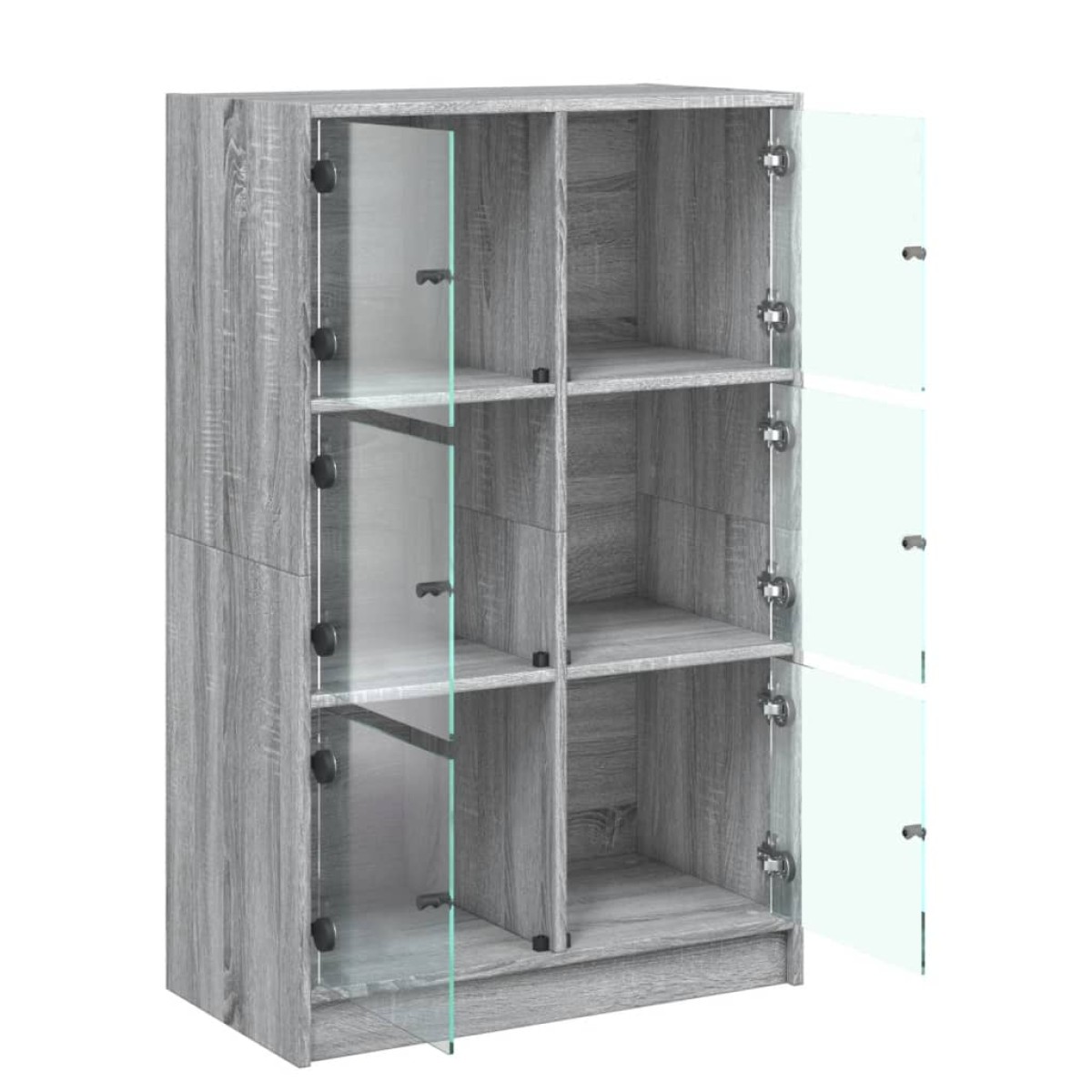 vidaXL Ντουλάπι με Πόρτες 68x37x109 εκ. από Επεξεργασμένο Ξύλο