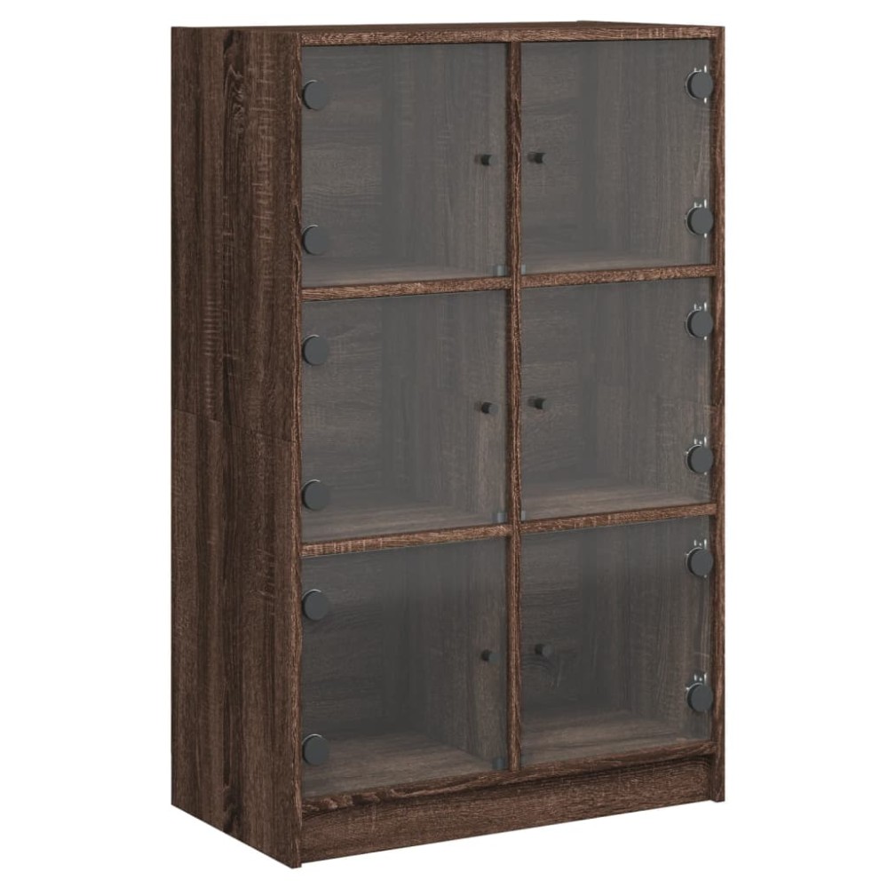 vidaXL Ντουλάπι με Πόρτες 68x37x109 εκ. από Επεξεργασμένο Ξύλο