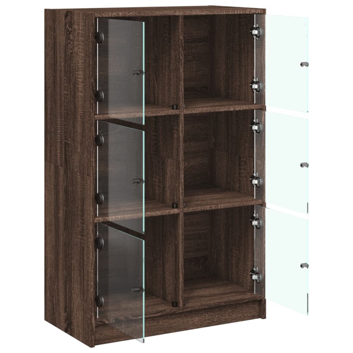 vidaXL Ντουλάπι με Πόρτες 68x37x109 εκ. από Επεξεργασμένο Ξύλο