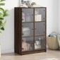 vidaXL Ντουλάπι με Πόρτες 68x37x109 εκ. από Επεξεργασμένο Ξύλο