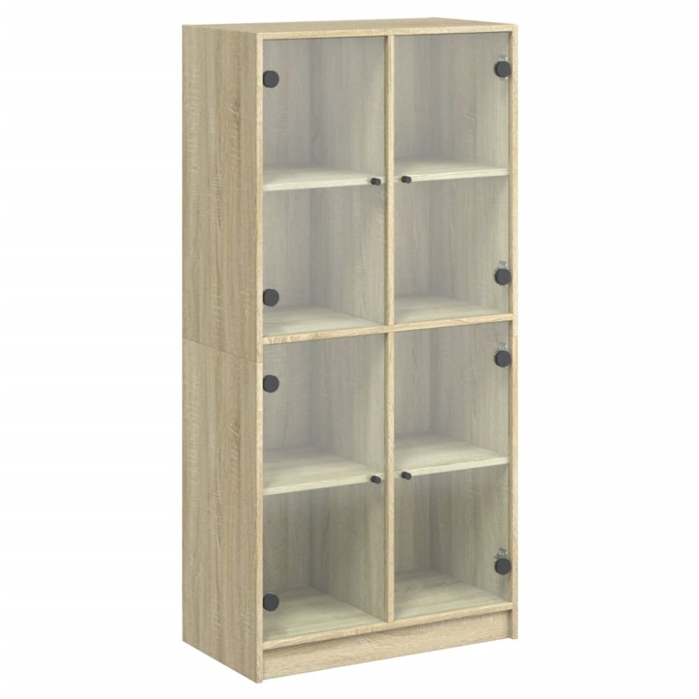 vidaXL Ντουλάπα με Πόρτες 68x37x142 εκ. Επεξεργασμένο Ξύλο