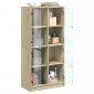 vidaXL Ντουλάπα με Πόρτες 68x37x142 εκ. Επεξεργασμένο Ξύλο