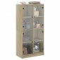 vidaXL Ντουλάπα με Πόρτες 68x37x142 εκ. Επεξεργασμένο Ξύλο