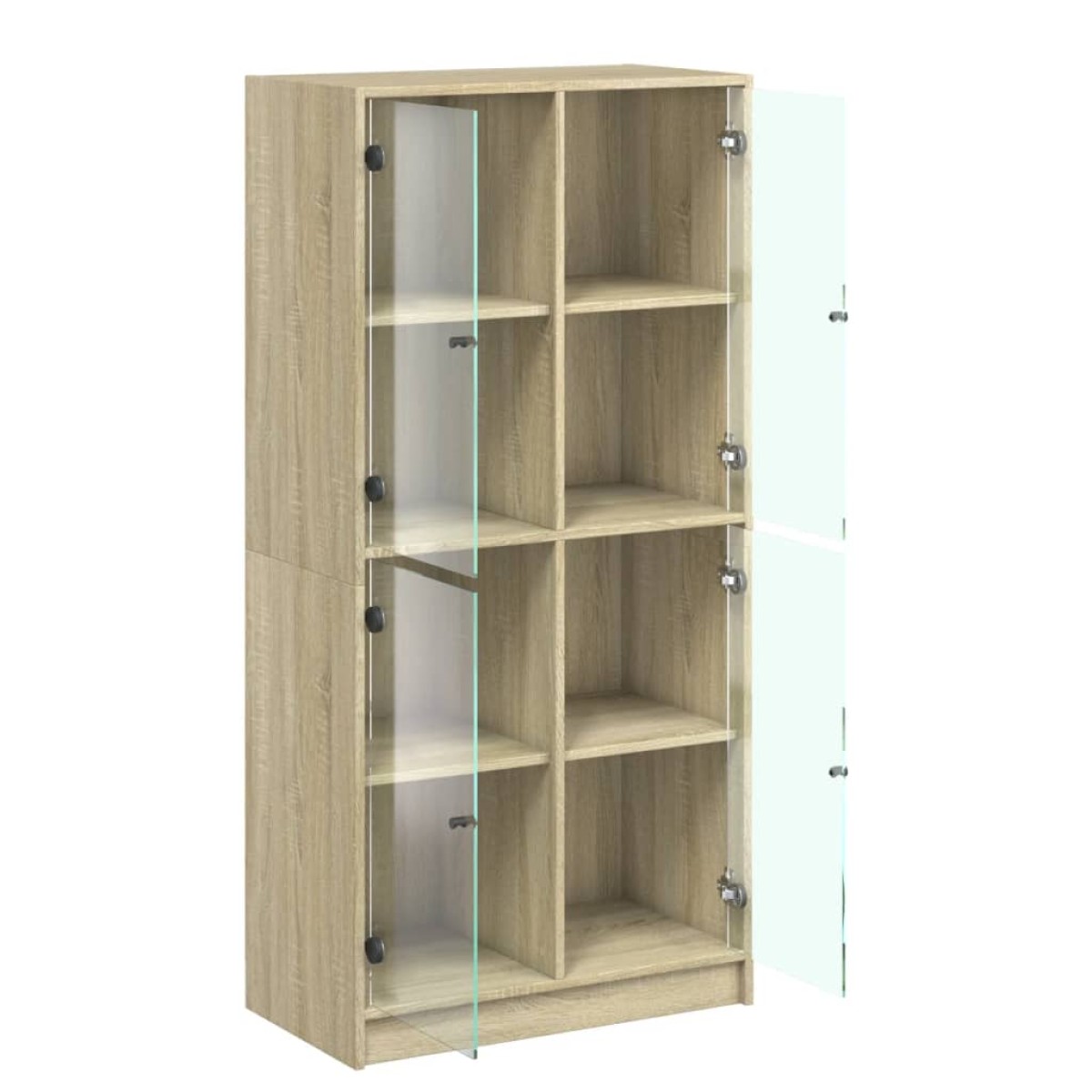 vidaXL Ντουλάπα με Πόρτες 68x37x142 εκ. Επεξεργασμένο Ξύλο