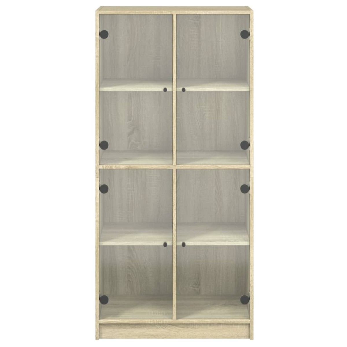 vidaXL Ντουλάπα με Πόρτες 68x37x142 εκ. Επεξεργασμένο Ξύλο
