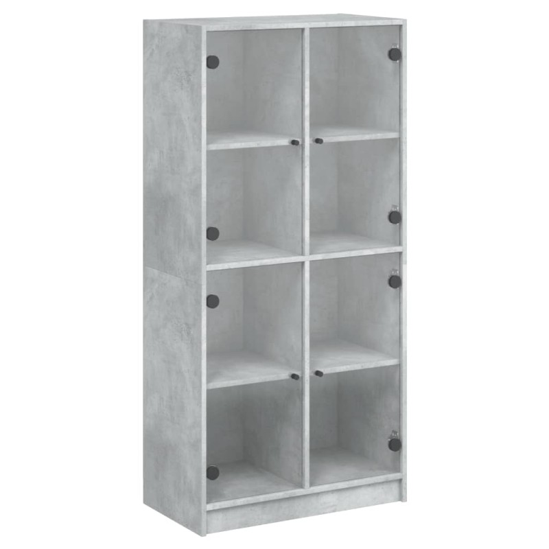 vidaXL Ντουλάπα με Πόρτες 68x37x142 εκ. Επεξεργασμένο Ξύλο