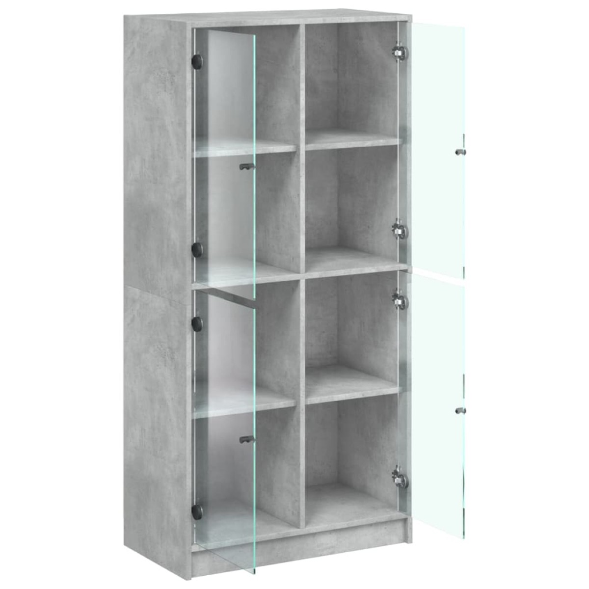 vidaXL Ντουλάπα με Πόρτες 68x37x142 εκ. Επεξεργασμένο Ξύλο