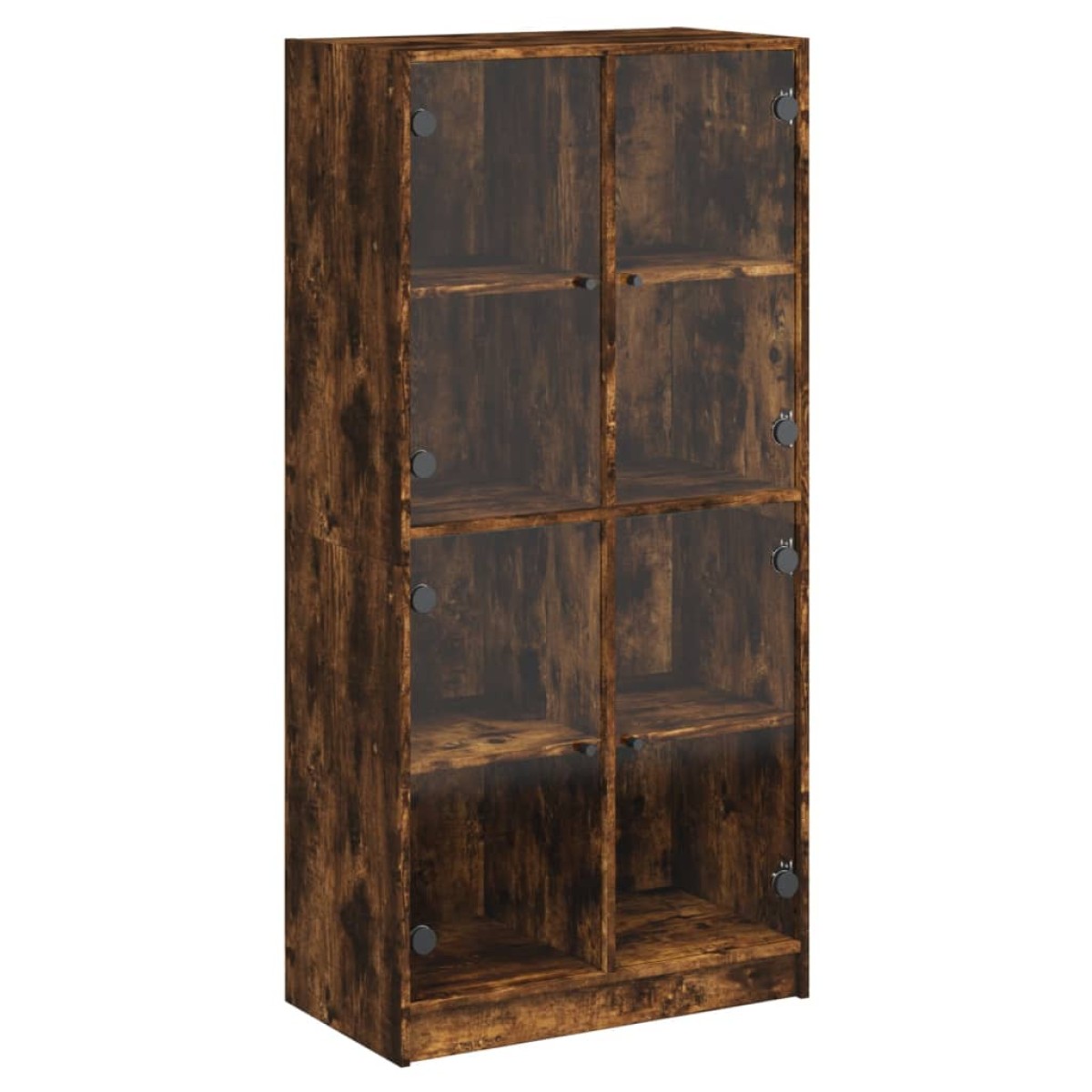 vidaXL Ντουλάπα με Πόρτες Καπν. Δρυς 68x37x142 εκ. Επεξεργασμένο Ξύλο