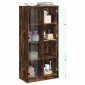 vidaXL Ντουλάπα με Πόρτες Καπν. Δρυς 68x37x142 εκ. Επεξεργασμένο Ξύλο