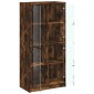 vidaXL Ντουλάπα με Πόρτες Καπν. Δρυς 68x37x142 εκ. Επεξεργασμένο Ξύλο