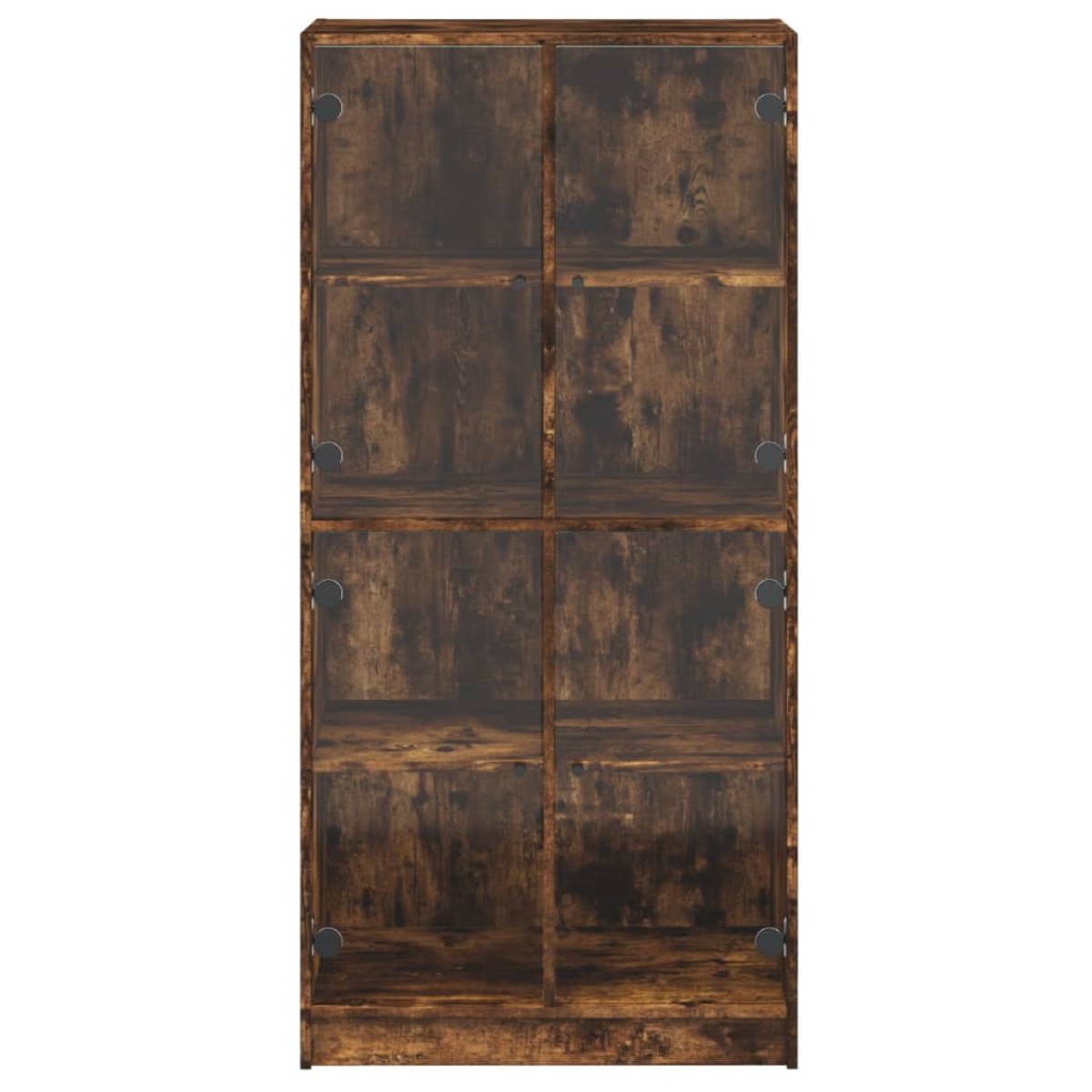 vidaXL Ντουλάπα με Πόρτες Καπν. Δρυς 68x37x142 εκ. Επεξεργασμένο Ξύλο