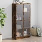 vidaXL Ντουλάπα με Πόρτες Καπν. Δρυς 68x37x142 εκ. Επεξεργασμένο Ξύλο