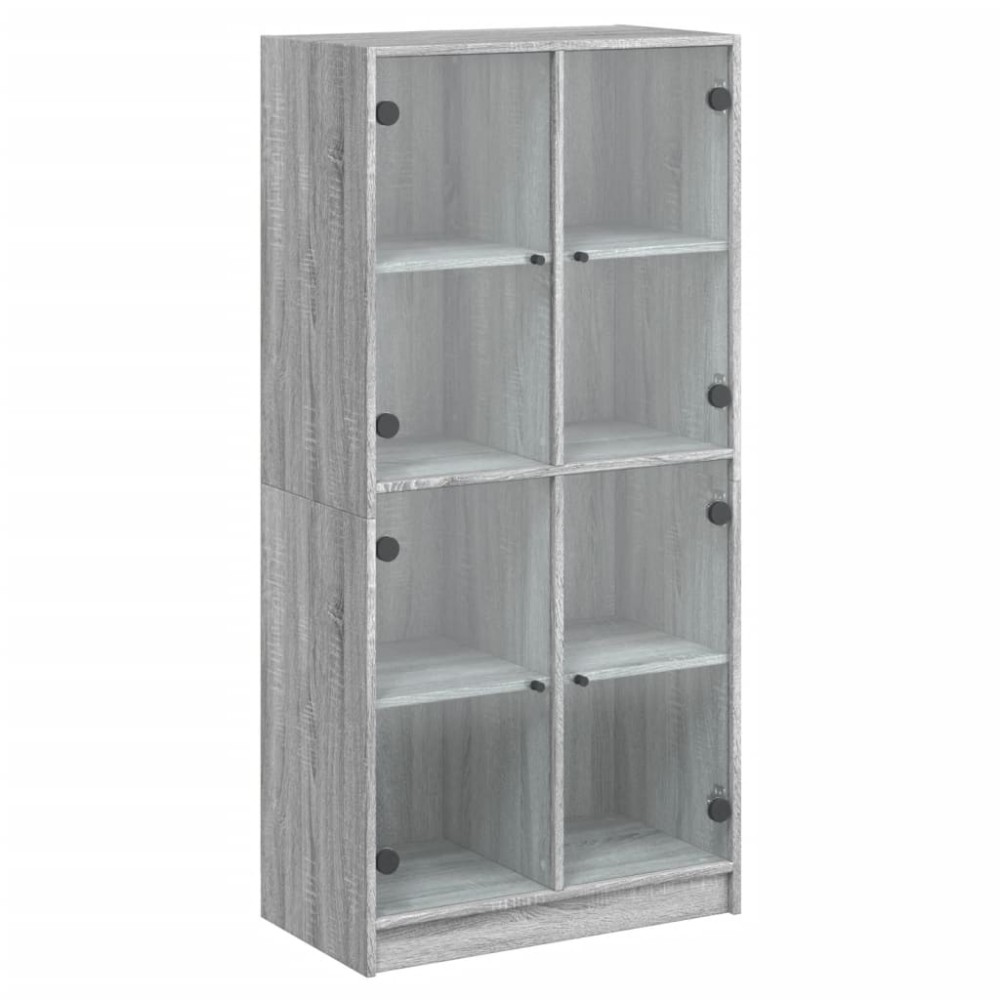 vidaXL Ντουλάπα με Πόρτες 68x37x142 εκ. Επεξεργασμένο Ξύλο