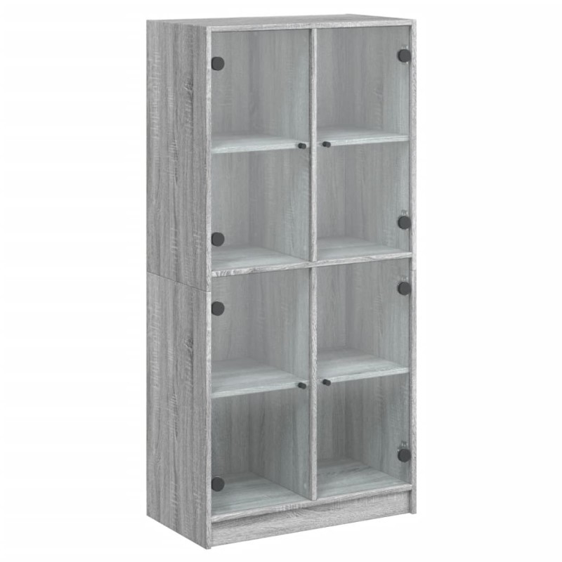 vidaXL Ντουλάπα με Πόρτες 68x37x142 εκ. Επεξεργασμένο Ξύλο