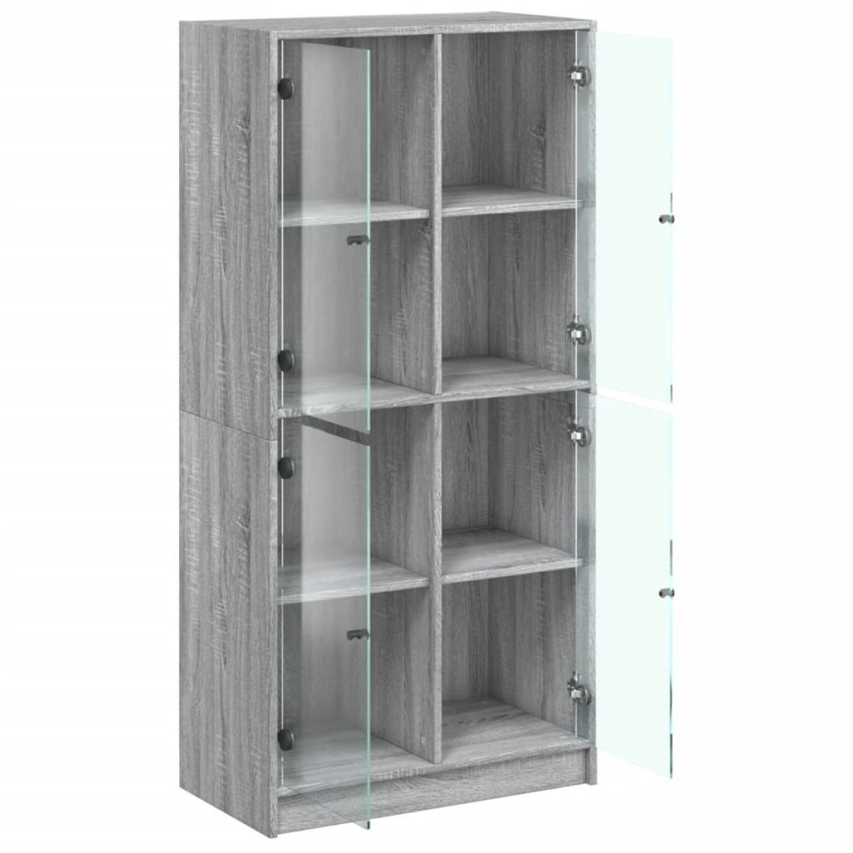 vidaXL Ντουλάπα με Πόρτες 68x37x142 εκ. Επεξεργασμένο Ξύλο