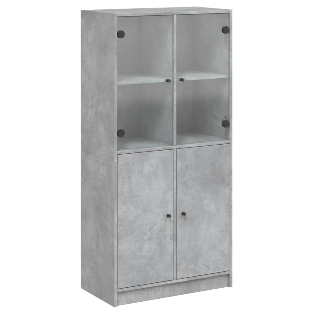 vidaXL Ντουλάπα με Πόρτες 68x37x142 εκ. Επεξεργασμένο Ξύλο