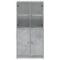 vidaXL Ντουλάπα με Πόρτες 68x37x142 εκ. Επεξεργασμένο Ξύλο
