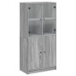vidaXL Ντουλάπα με Πόρτες 68x37x142 εκ. Επεξεργασμένο Ξύλο