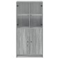 vidaXL Ντουλάπα με Πόρτες 68x37x142 εκ. Επεξεργασμένο Ξύλο