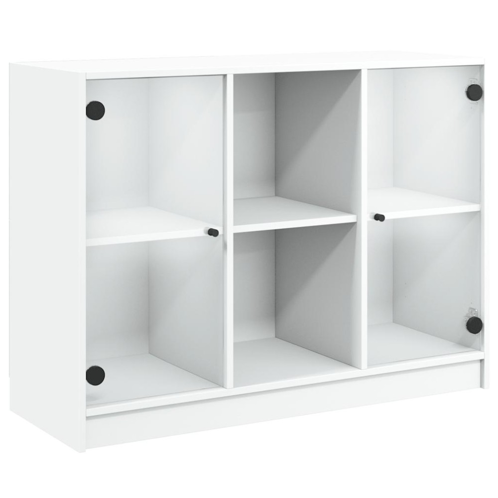 vidaXL Συρταριέρα Λευκή 102x37x75,5 εκ. από Επεξεργασμένο Ξύλο