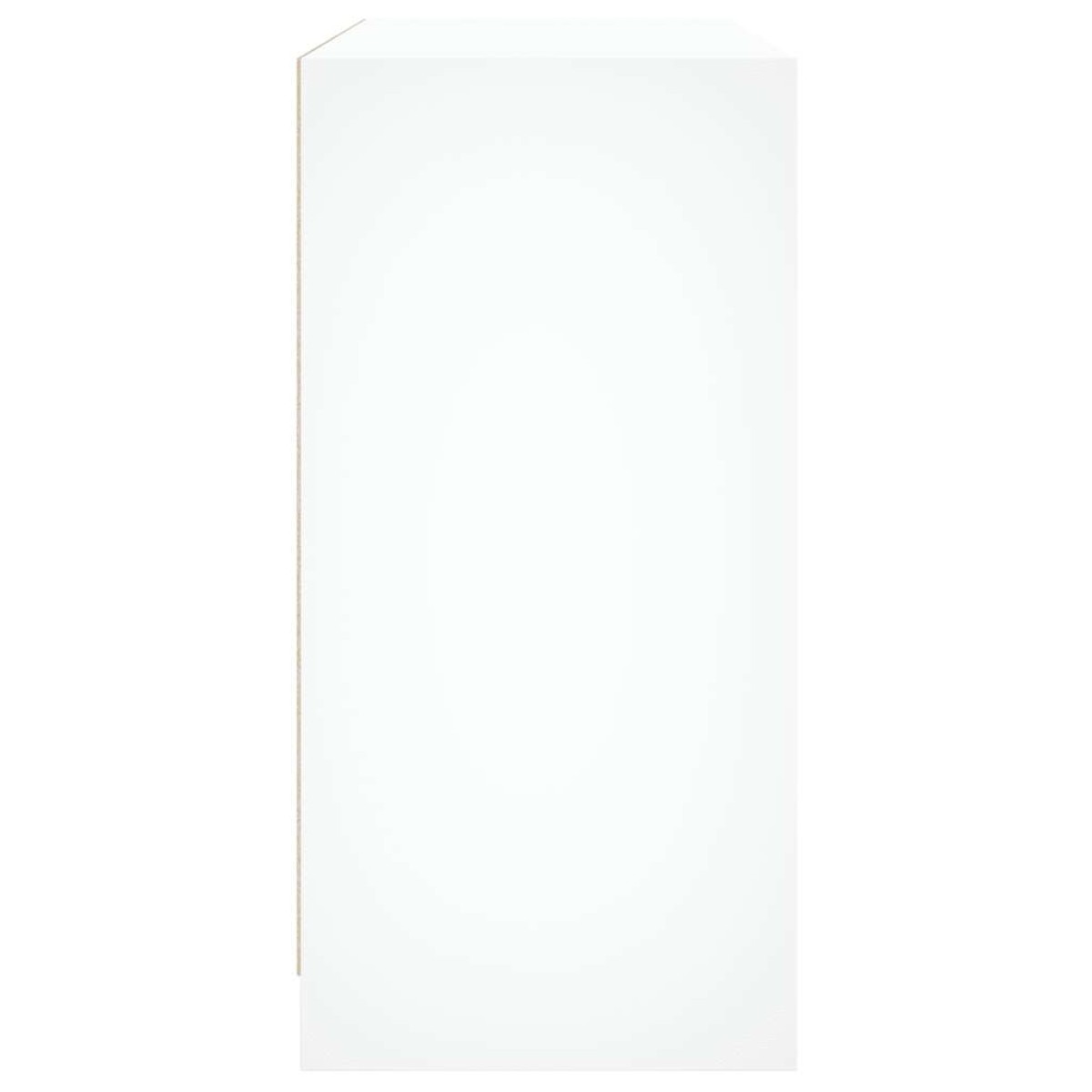 vidaXL Συρταριέρα Λευκή 102x37x75,5 εκ. από Επεξεργασμένο Ξύλο