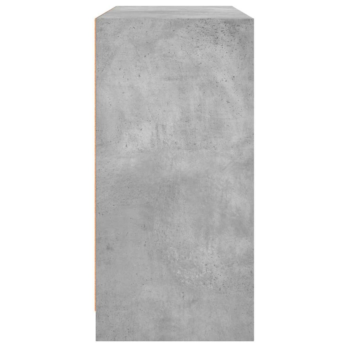 vidaXL Συρταριέρα Γκρι Σκυροδ. 102x37x75,5 εκ. από Επεξεργασμένο Ξύλο