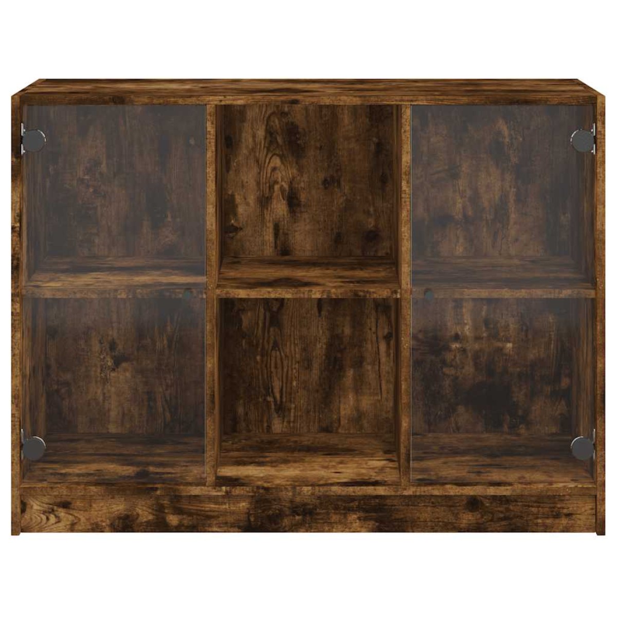 vidaXL Μπουφές Καπνιστή Δρυς 102x37x75,5 εκ. Επεξεργασμένο Ξύλο